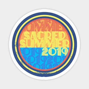 'Waves' Sacred Summer 2019 Magnet