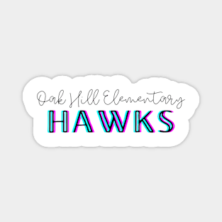 Oak Hill Hawks Magnet