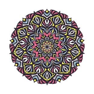 Mandala colorful flower pattern T-Shirt