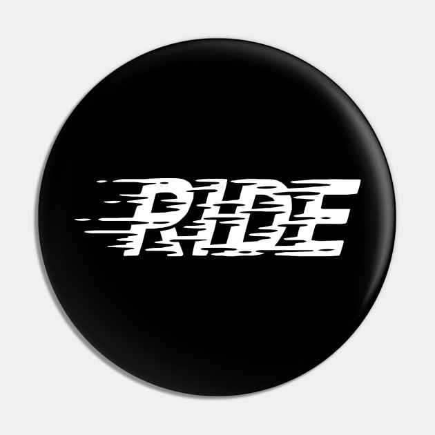 Ride Pin by WordFandom