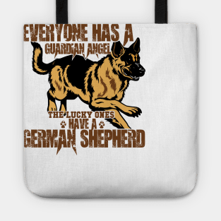 The Lucky Ones Have A German Shepard Tote