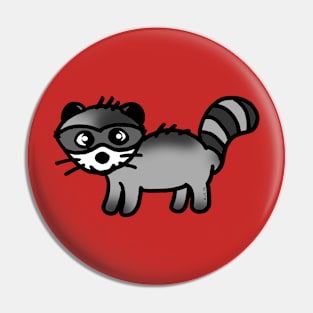 cute raccoon Pin