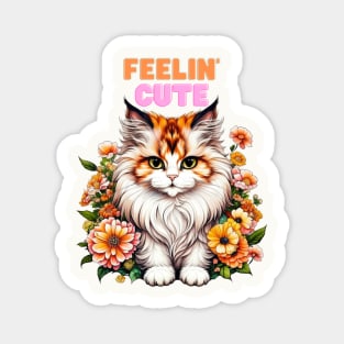 Feelin Cute Kitty Magnet