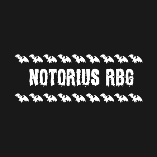 Halloween Notorius RBG design T-Shirt