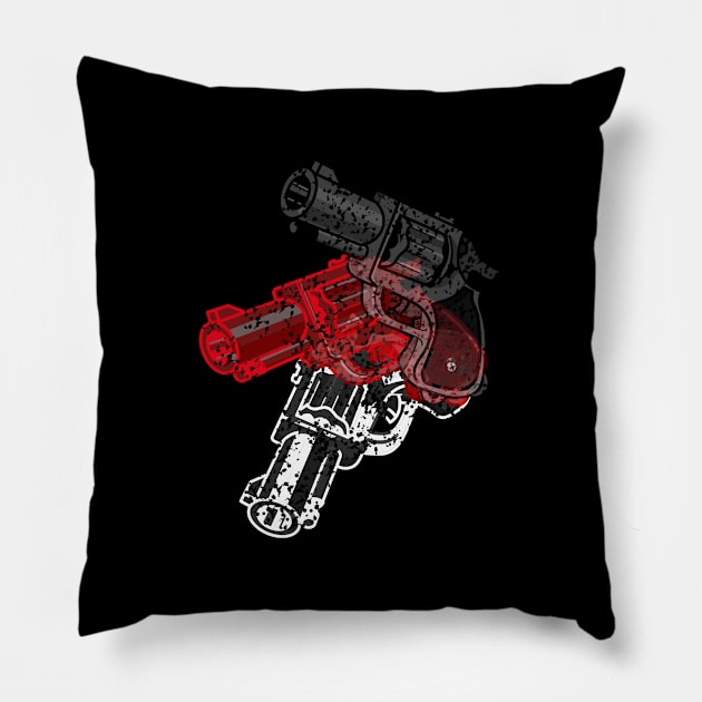 POP GUN Pillow by MAYRAREINART