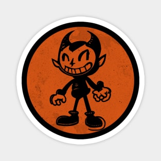 Vintage Devil mascot Magnet