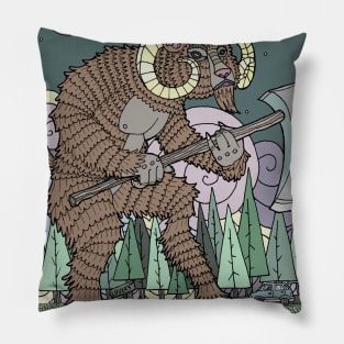 Maryland Goatman Pillow