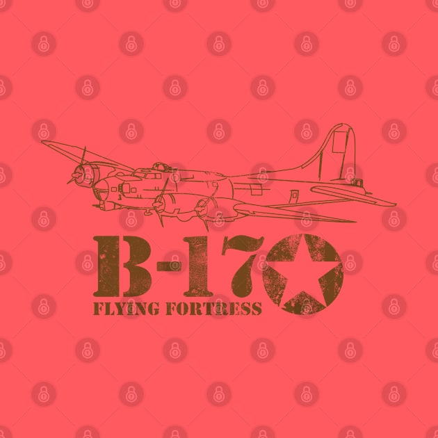 B-17 Flying Fortress (distressed) by TCP