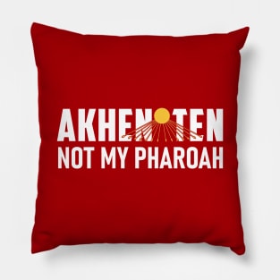 Not My Pharoah (red) Pillow