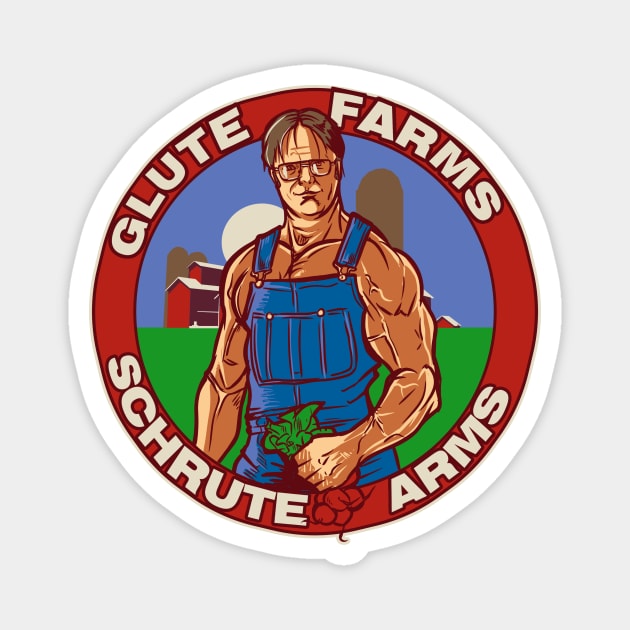 Glute Farms Magnet by AndreusD