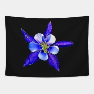 Colorado Transplant Gift Colorado State Flower Aquilegia Coerulea Colorado Blue Columbine Tapestry