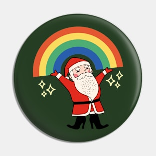 LGBT Santa Claus Pin