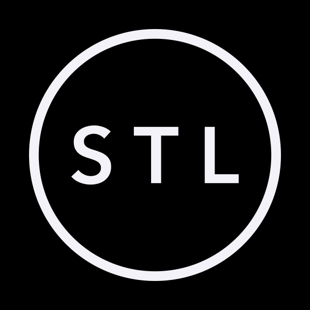 St. Louis STL Circle T-Shirt by EA Design