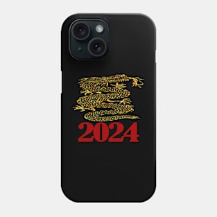 Happy New Year 2024 - 2024 full of good things Phone Case