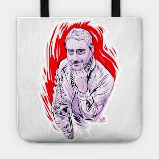 Lee Konitz - An illustration by Paul Cemmick Tote