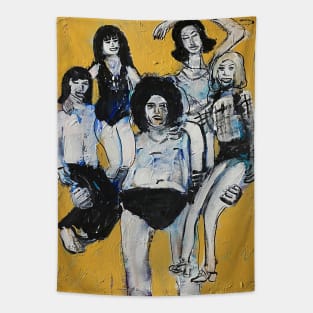 Andre Legend Acrilyc Paint Tapestry