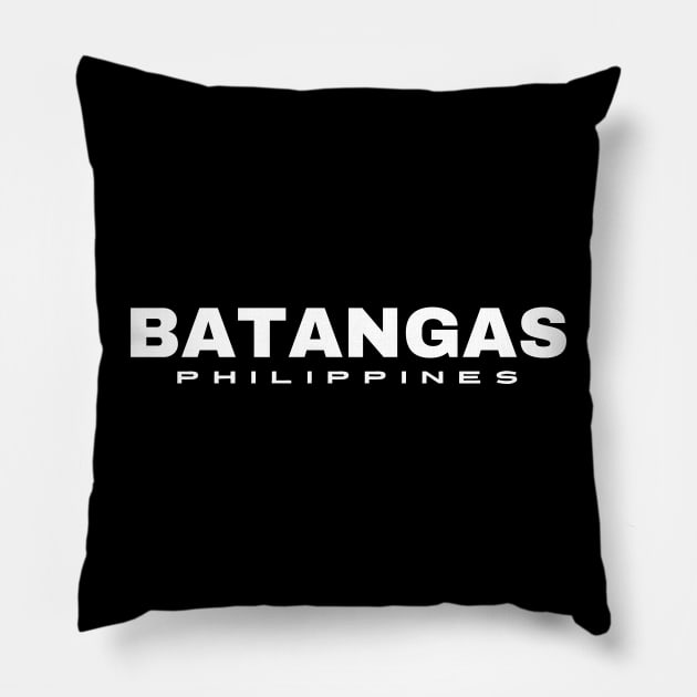 Batangas Philippines Pillow by Prism Chalk House