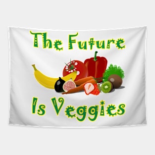 The Future Is Veggies Tapestry