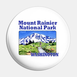 Mount Rainier National Park, Washington Pin