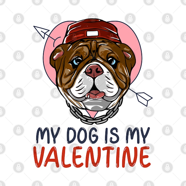 My Dog Is My Valentine by Willard-Morris