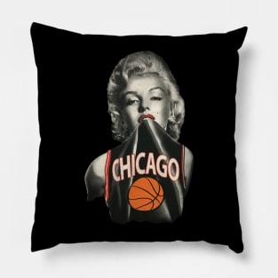 Marilyn Monroe Chicago Pillow