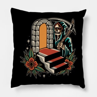 grem reaper Pillow