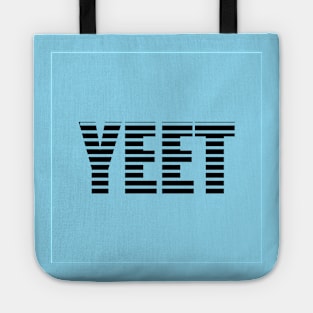 YEET in Retro Eighties Font Tote