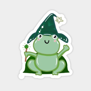Wizard Frog! Magnet