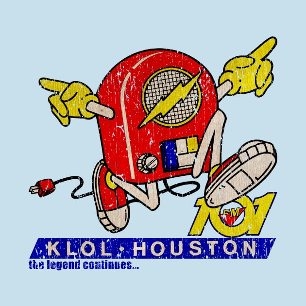 KLOL FM Houston 1970 Vintage by RASRAP