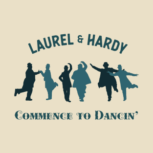 Laurel & Hardy - Commence to Dancin' (Triple - V1) T-Shirt