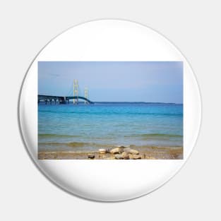 Mackinac Bridge, Mackinaw City, Michigan Pin