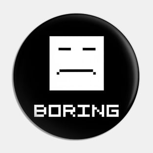 pixel face boring Pin