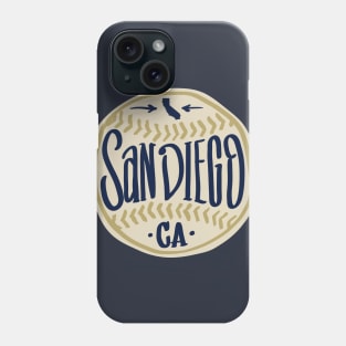 San Diego Hand Drawn Script Design Phone Case