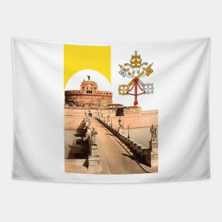 Rome Vatican Santangelo Castle of the Holy Angel Tapestry