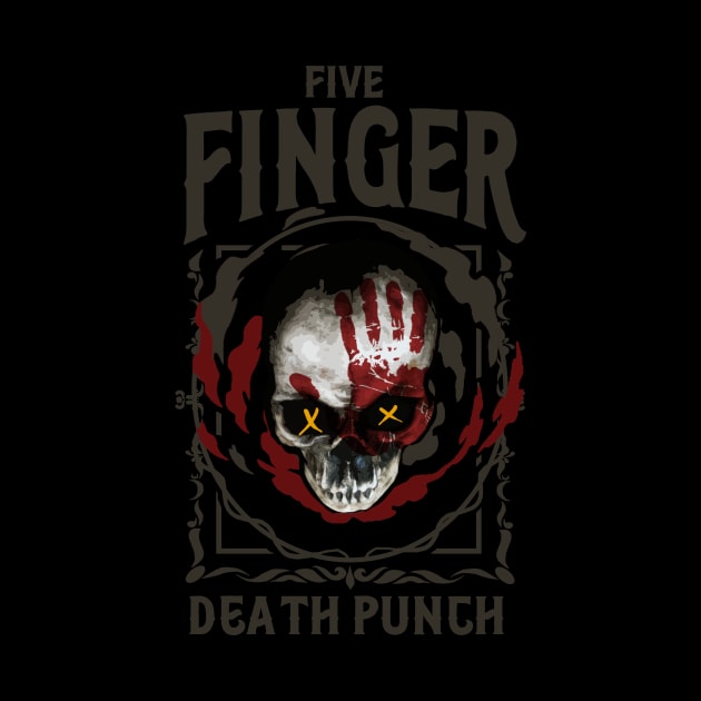 five finger death punch by Collage Collective Berlin