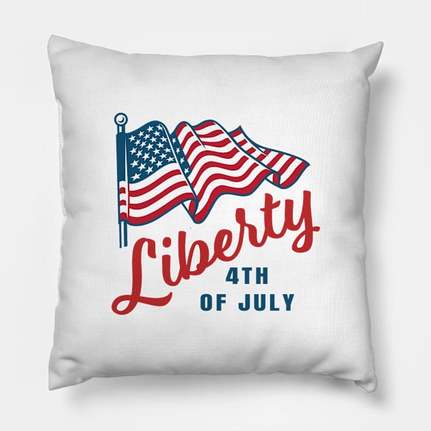 july 4th Pillow by Mdath