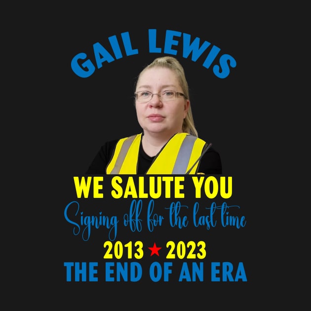 Gail Lewis We Salute You Signing off for the last time 2013 2023 by Spit in my face PODCAST