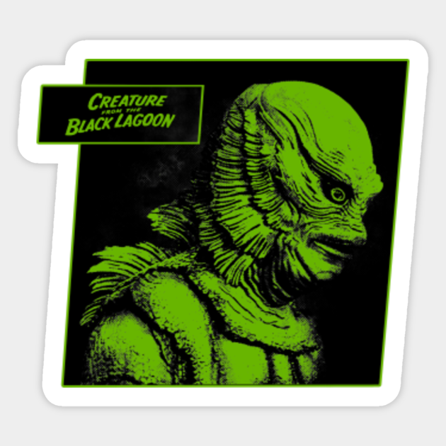 The Creature From The Black Lagoon Creature From The Black Lagoon Sticker Teepublic