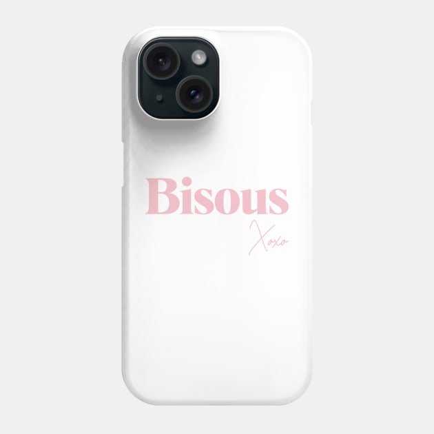 Bisous Xoxo Phone Case by Sublime Art