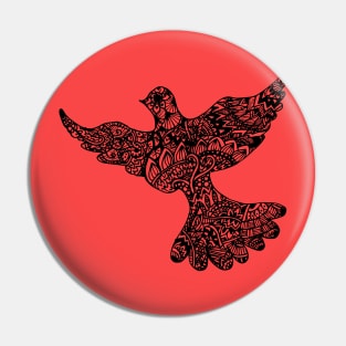 Zen Bird Pin