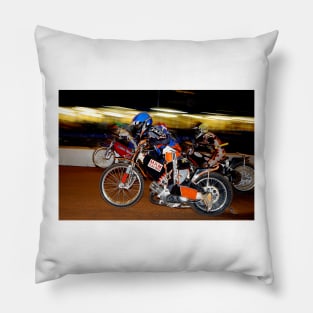 Reading Racers Speedway Motorcycle Action Pillow