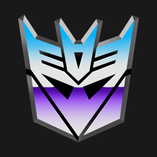 Transformers - GEN 1 - Decepticon airbrushed insignia T-Shirt