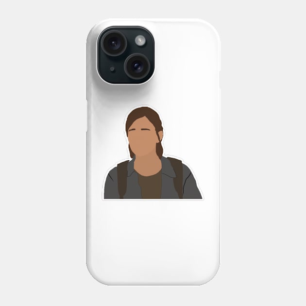 The Last of Us© Ellie Fan Art Phone Case by senaeksi