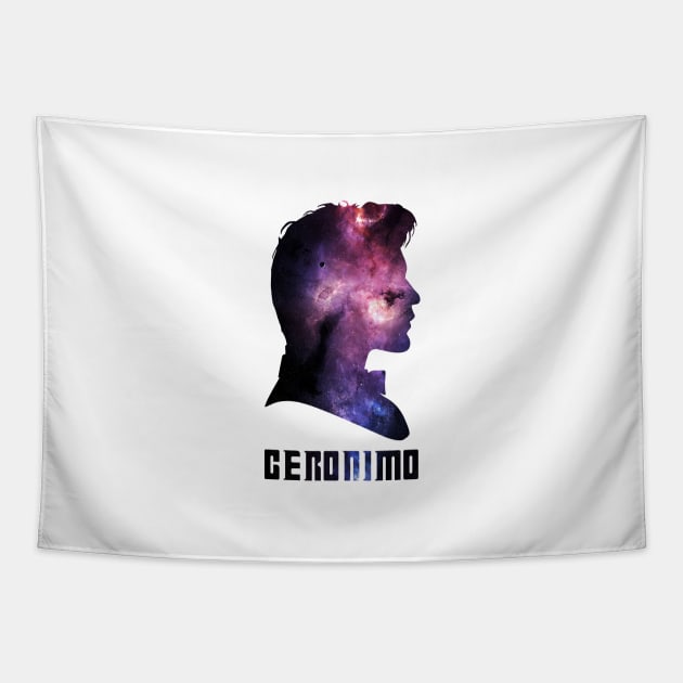 11 - Geronimo! Tapestry by fanartdesigns