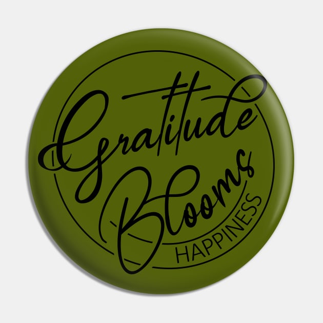 Gratitude Blooms Happiness, Happiness Inspiration gratitude quote Pin by FlyingWhale369