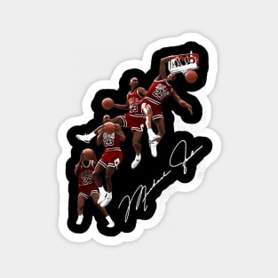 Michael Jordan Dunk Magnet