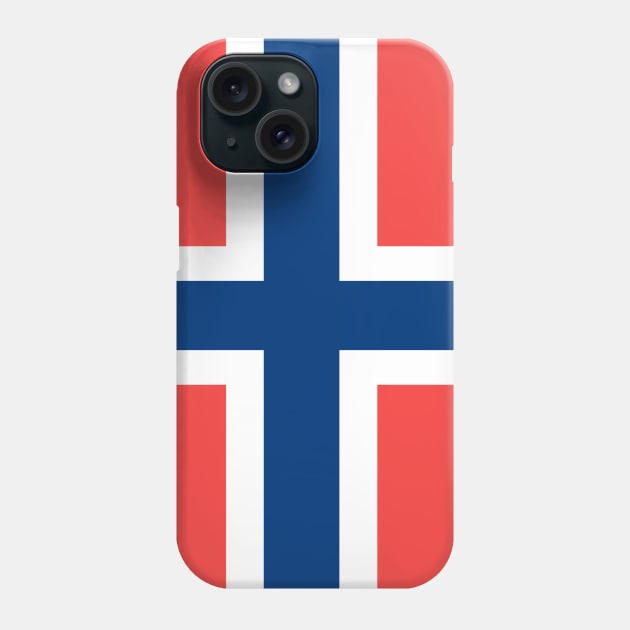 Norway Phone Case by Wickedcartoons