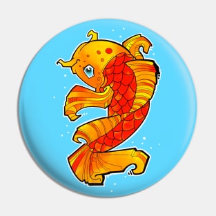 cute koi fish Pin