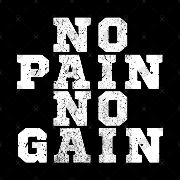 WHITE NO PAIN NO GAIN by MiaMagic