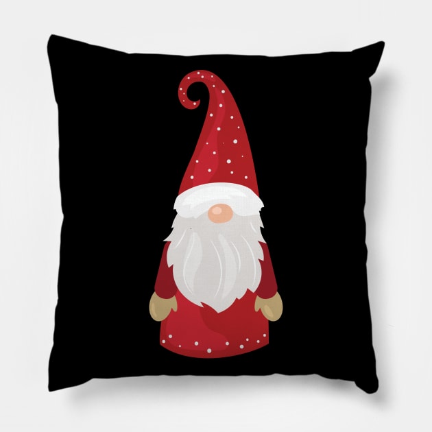 Scandinavian Gnome Pillow by holidaystore